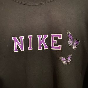custom nike crewneck